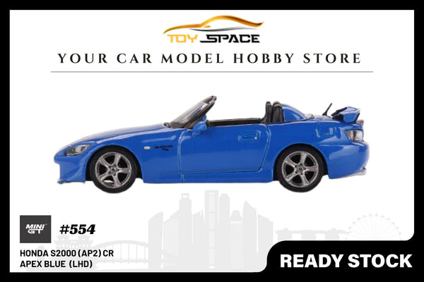 [MINI GT] Honda S2000 (AP2) CR Apex Blue (LHD)