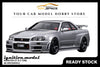 [IGNITION MODEL]1/18 Nismo R34 GT-R Z-Tune Silver [IG3224]