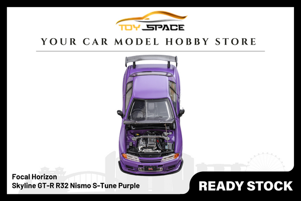 [FOCAL HORIZON] 1/64 Skyline GT-R R32 Nismo S-Tune Purple