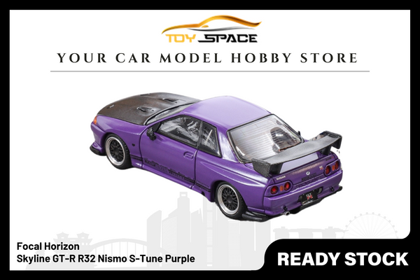 [FOCAL HORIZON] 1/64 Skyline GT-R R32 Nismo S-Tune Purple