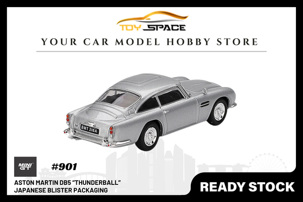 [MINI GT] Aston Martin DB5 “Thunderball” Japanese Blister Packaging