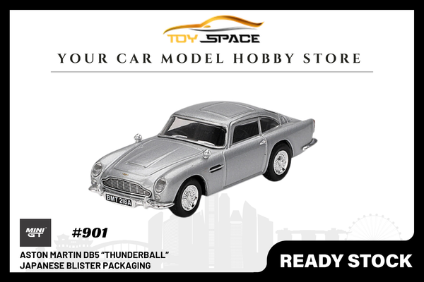 [MINI GT] Aston Martin DB5 “Thunderball” Japanese Blister Packaging