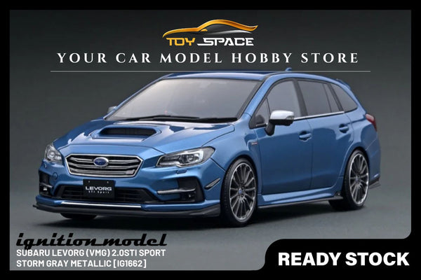 [IGNITION MODEL] 1/18 Subaru Levorg (VMG) 2.0STI Sport Storm Gray Metallic [IG1662]