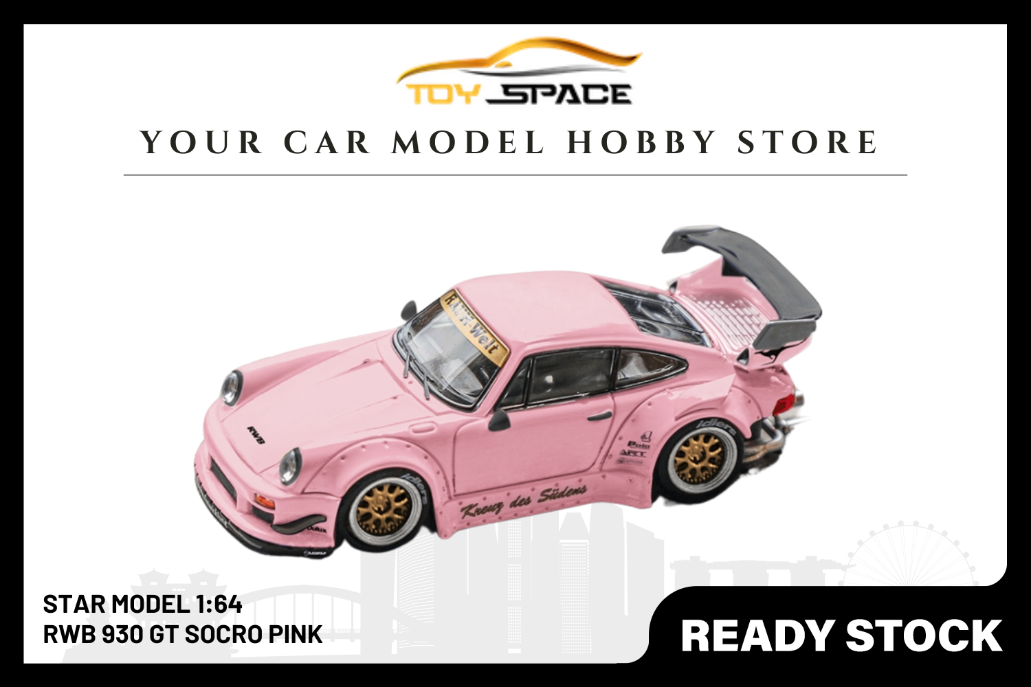 [STAR MODEL] 1/64 RWB 930 GT SoCro Pink