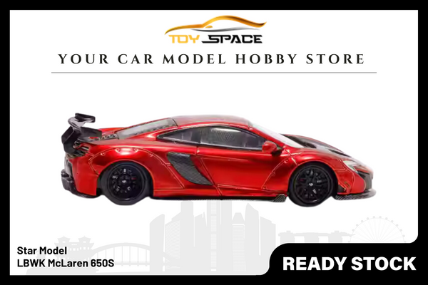 [STAR MODEL] 1/64 LBWK McLaren 650S - Metallic Red