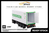 [MINI GT] Western Star 49X Blue w/ 40' Reefer Container "EVERGREEN" (LHD)