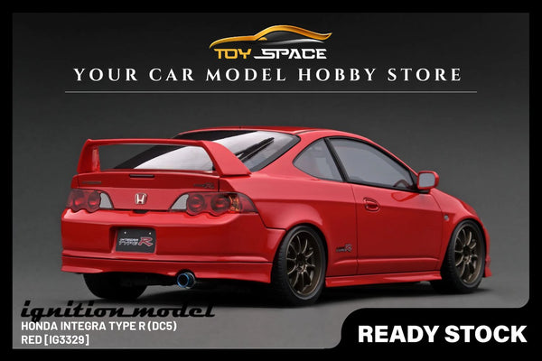 [IGNITION MODEL] 1/18 Honda Integra (DC5) Type R Red [IG3329]