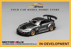 [MOTORHELIX] 1:64 Honda S2000 J'S Racing Moon Rock Metallic - Toy Space Diecast Online Store Singapore