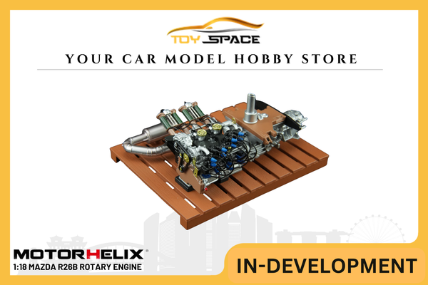 [MOTORHELIX] 1:18 Mazda R26B Rotary Engine