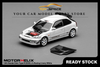[MOTORHELIX] 1:64 Honda Civic Type R (EK9) J‘s Racing Livery White