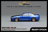 [MOTORHELIX] 1:64 Nissan Skyline GT-R (R34) V-Spec II Customized Bayside Blue Carbon Bonnet - Toy Space Diecast Online Store Singapore