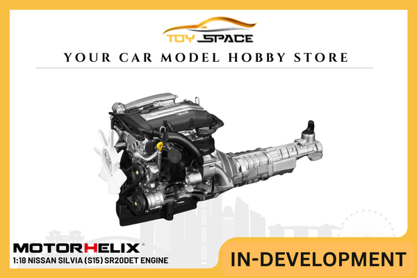 [MOTORHELIX] 1:18 Nissan Silvia (S15) SR20DET Engine