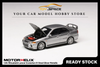 [MOTORHELIX] 1:64 Mitsubishi Lancer Evolution IV Steel Silver Metallic