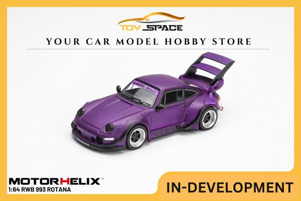 [MOTORHELIX] 1:64 RWB 993 Rotana - Toy Space Diecast Online Store Singapore