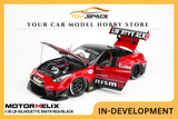 [MOTORHELIX] 1:18 LB-Silhouette 35GTR Red/Black - Toy Space Diecast Online Store Singapore