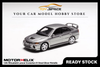 [MOTORHELIX] 1:64 Mitsubishi Lancer Evolution IV Steel Silver Metallic