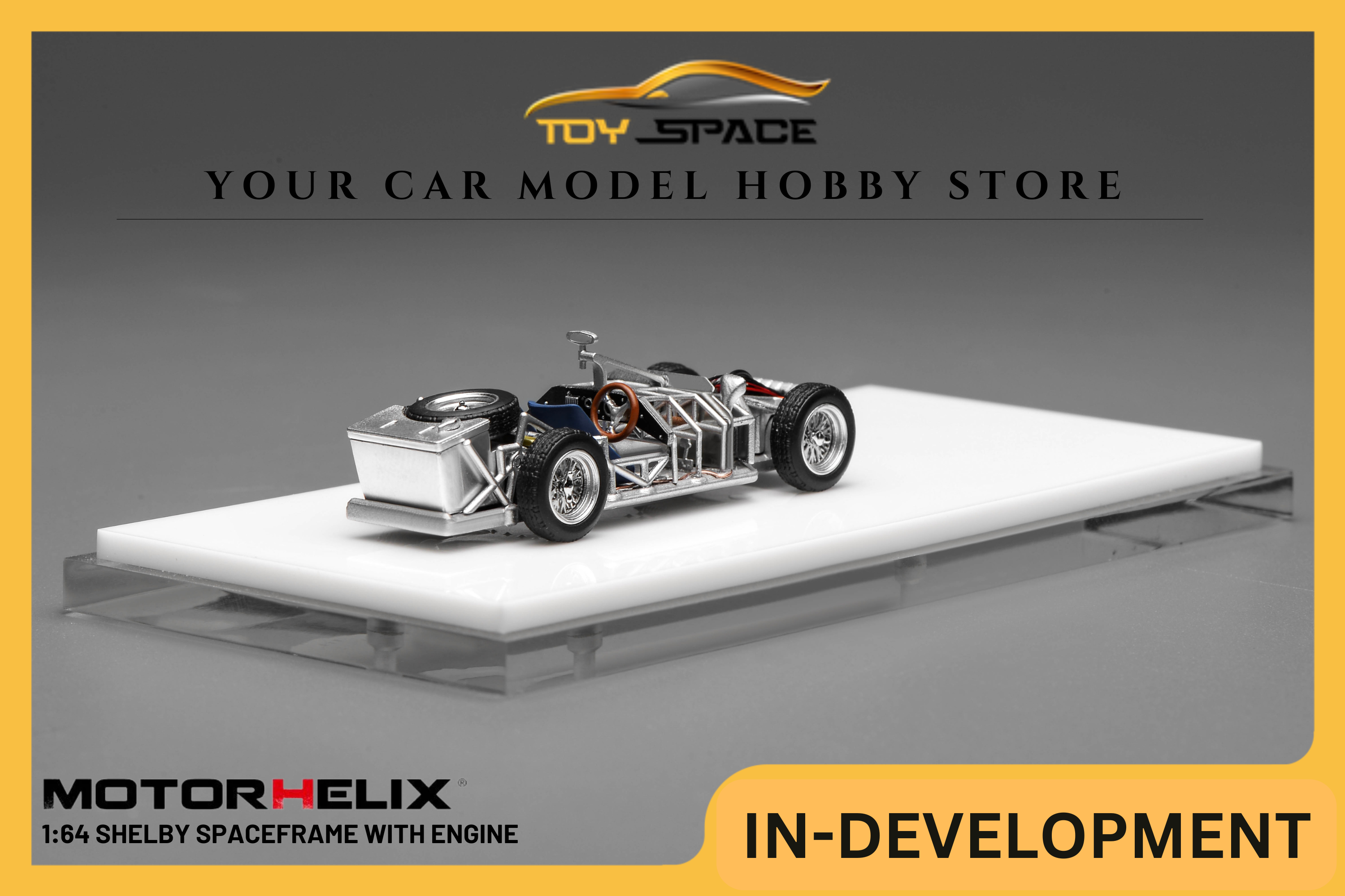 [MOTORHELIX] 1:64 Shelby Spaceframe With Engine