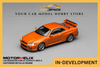 [MOTORHELIX] 1:64 Nissan Skyline GT-R (R34) V-Spec II Customized Metallic Orange