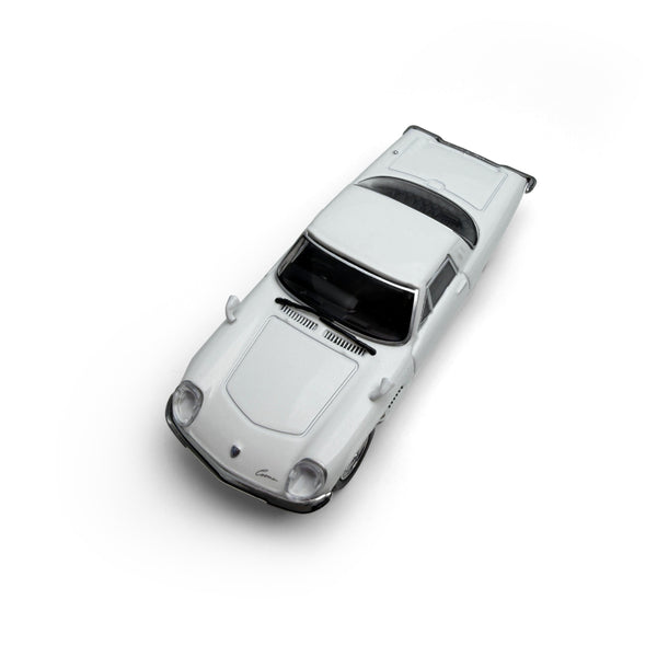 [MODEL MODEL] 1:64 Mazda Cosmo Sport 1968 White - Toy Space Diecast Online Store Singapore