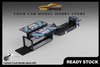 [MICRO TURBO] 1:64 Custom Truck Metallic Black HKS