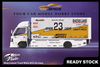[MICRO TURBO] 1:64 Wing Custom Truck White #23 LB Livery
