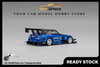 [MICRO TURBO] 1:64 S2000 Race Car Transparent Blue