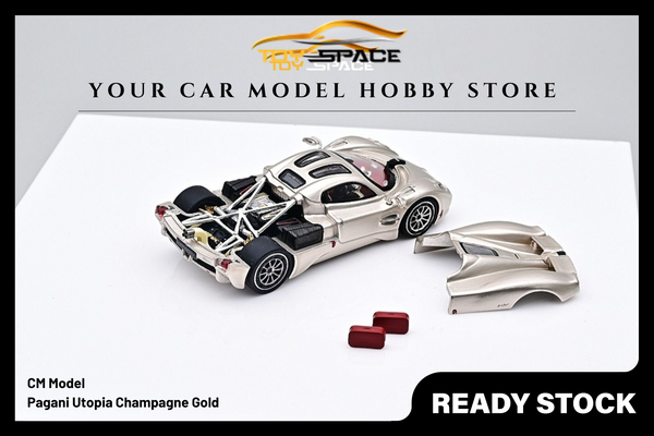 [CM MODEL] 1/64 Pagani Utopia Champagne Gold