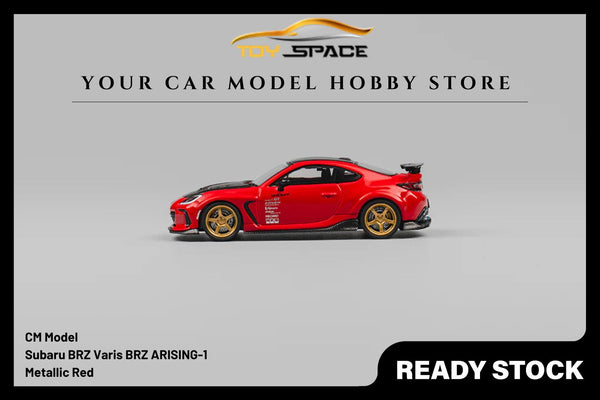 [CM MODEL] 1/64 Subaru BRZ Varis BRZ ARISING-1 Metallic Red