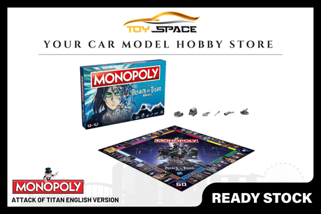 [MONOPOLY] Attack of Titan English Version - Toy Space Diecast Online Store Singapore