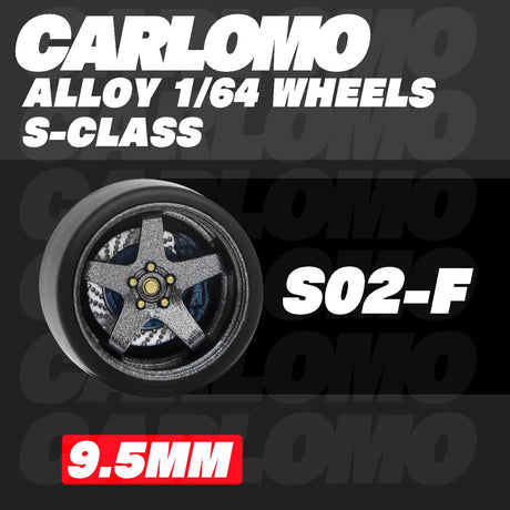 [CARLOMO] 1/64 Alloy Wheels with Brake Calipers - Toy Space Diecast Online Store Singapore