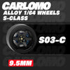 [CARLOMO] 1/64 Alloy Wheels with Brake Calipers