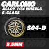 [CARLOMO] 1/64 Alloy Wheels with Brake Calipers