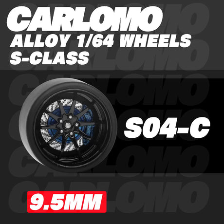[CARLOMO] 1/64 Alloy Wheels with Brake Calipers - Toy Space Diecast Online Store Singapore