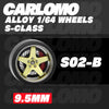 [CARLOMO] 1/64 Alloy Wheels with Brake Calipers