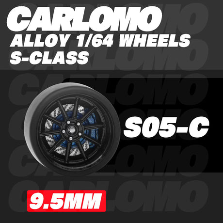 [CARLOMO] 1/64 Alloy Wheels with Brake Calipers - Toy Space Diecast Online Store Singapore