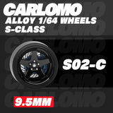 [CARLOMO] 1/64 Alloy Wheels with Brake Calipers - Toy Space Diecast Online Store Singapore