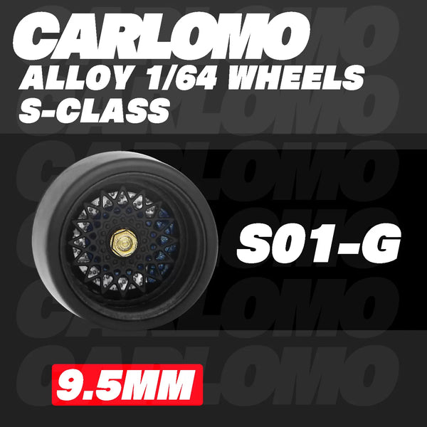 [CARLOMO] 1/64 Alloy Wheels with Brake Calipers