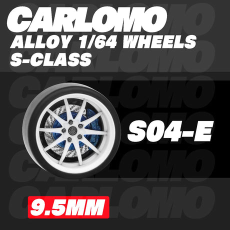 [CARLOMO] 1/64 Alloy Wheels with Brake Calipers - Toy Space Diecast Online Store Singapore