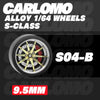 [CARLOMO] 1/64 Alloy Wheels with Brake Calipers