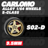 [CARLOMO] 1/64 Alloy Wheels with Brake Calipers - Toy Space Diecast Online Store Singapore