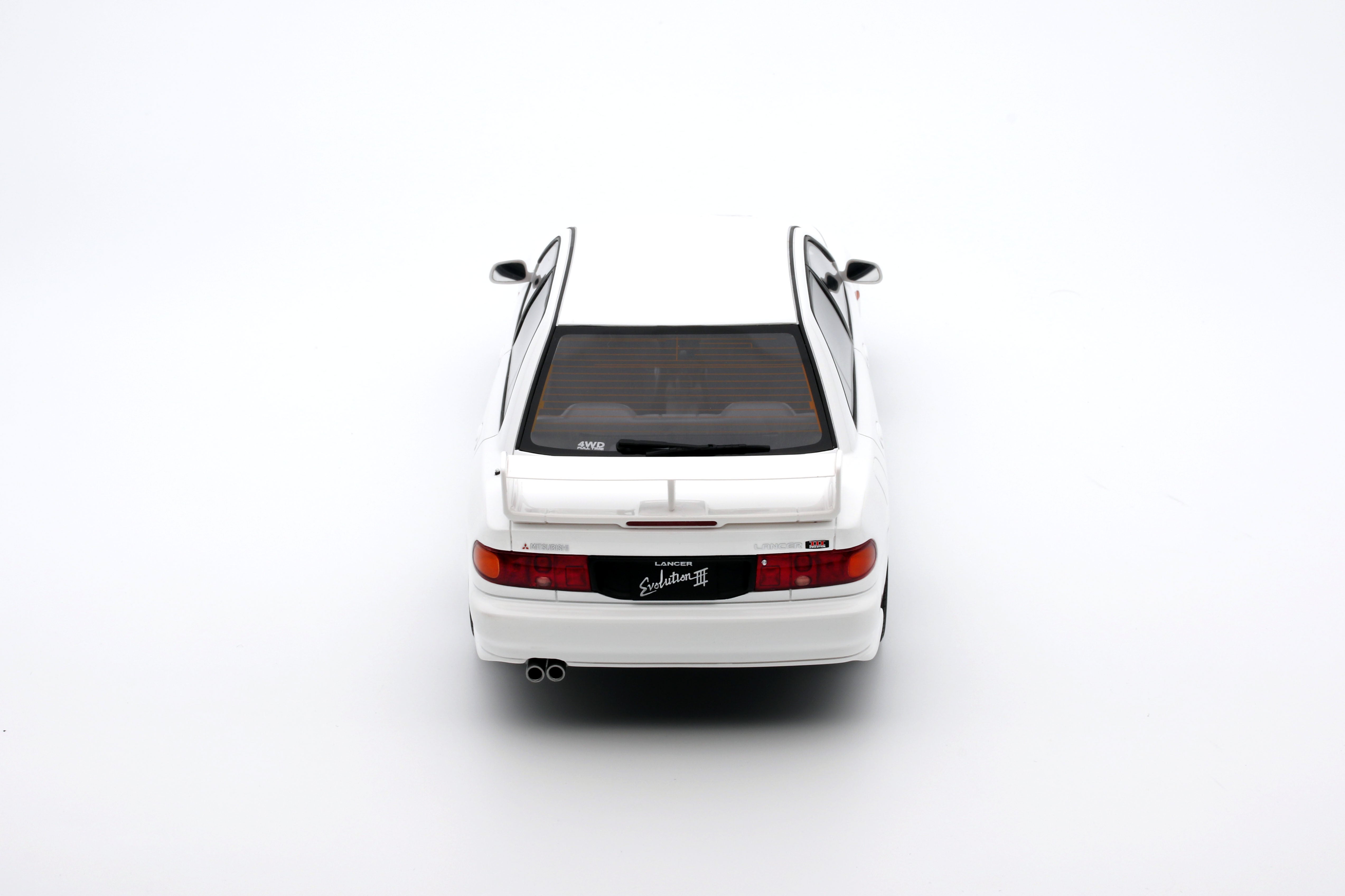 [OTTOMOBILE] 1:18 Mitsubishi Lancer Evolution III White 1995 [OT1065]