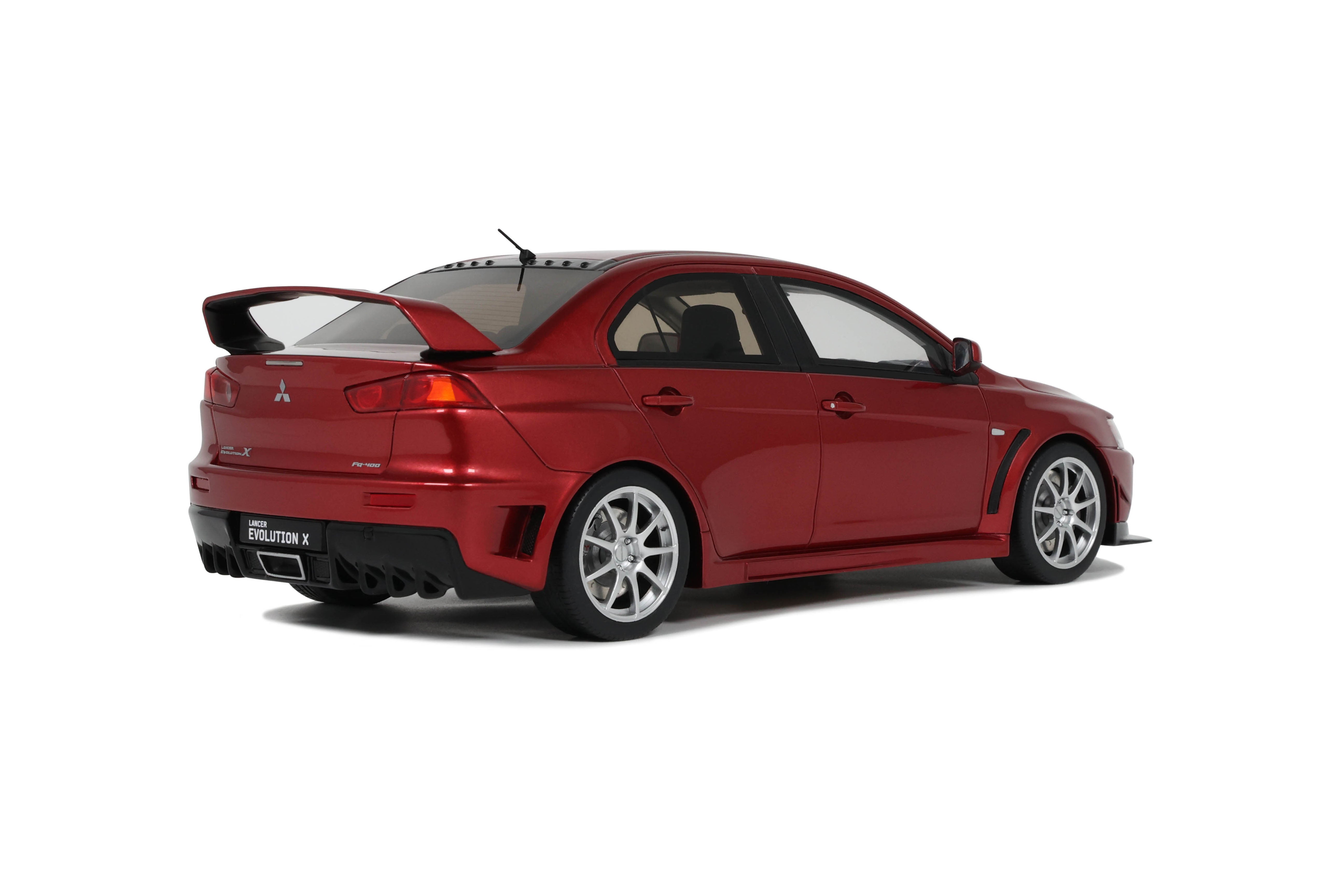 [OTTOMOBILE] 1:18 Mitsubishi Lancer Evo X FQ 400 Red 2012 [OT1084]