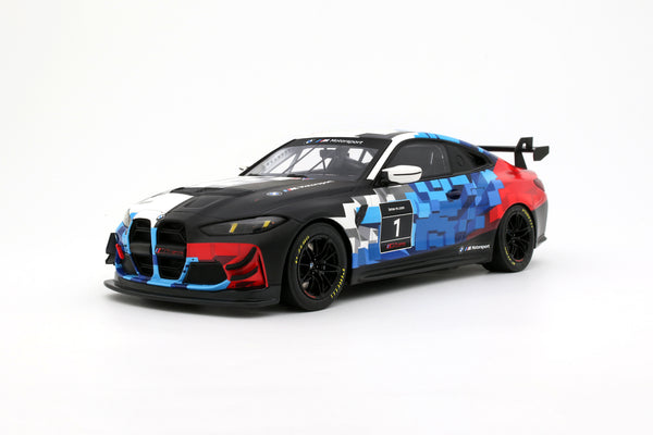 [OTTOMOBILE] 1:18 BMW M4 GT4 White 2024 [OT1125]