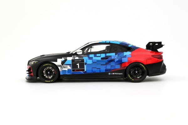 [OTTOMOBILE] 1:18 BMW M4 GT4 White 2024 [OT1125]