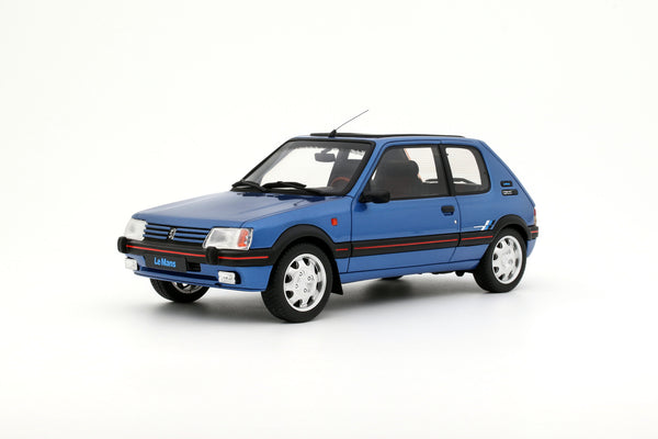 [OTTOMOBILE] 1:18 Peugeot 205 1.9 GTI LE Mans Miami Blue 1991 [OT1153]