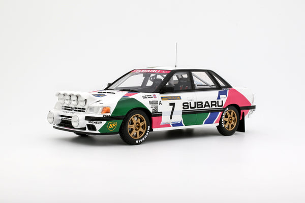 [OTTOMOBILE] 1:18 Subaru Legacy RS GR.A C. Mcrae Swedish Rally 1992 [OT1158]