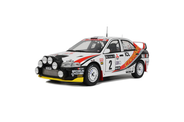 [OTTOMOBILE] 1:18 Mitsubishi Carisma GT GR.A R. Burns Rac Rally 1997 [OT1192]