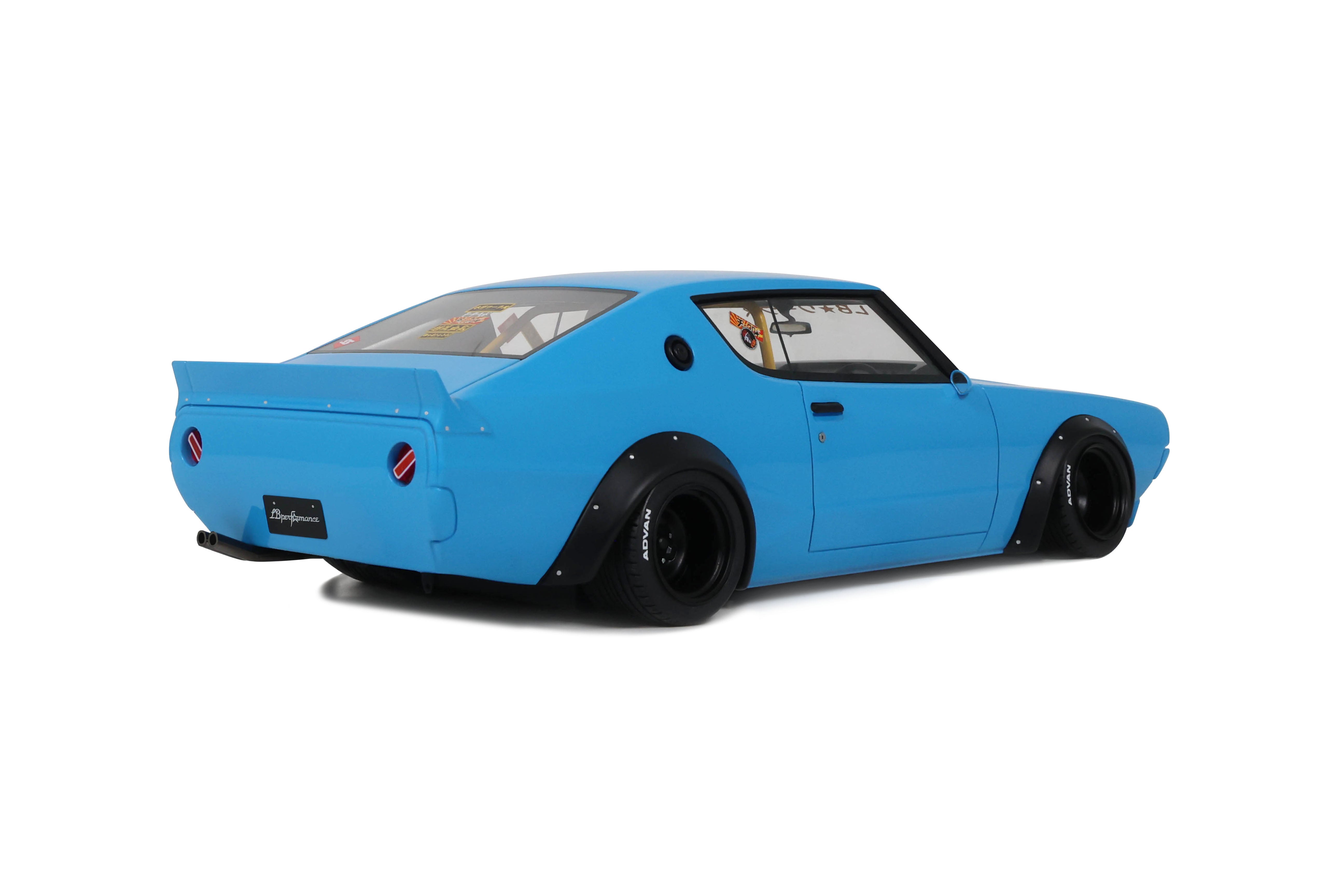 [OTTOMOBILE] 1:18 Nissan Skyline 2000 GT-R (KPGC110) By LB-Works Blue 2024 [OT1210]