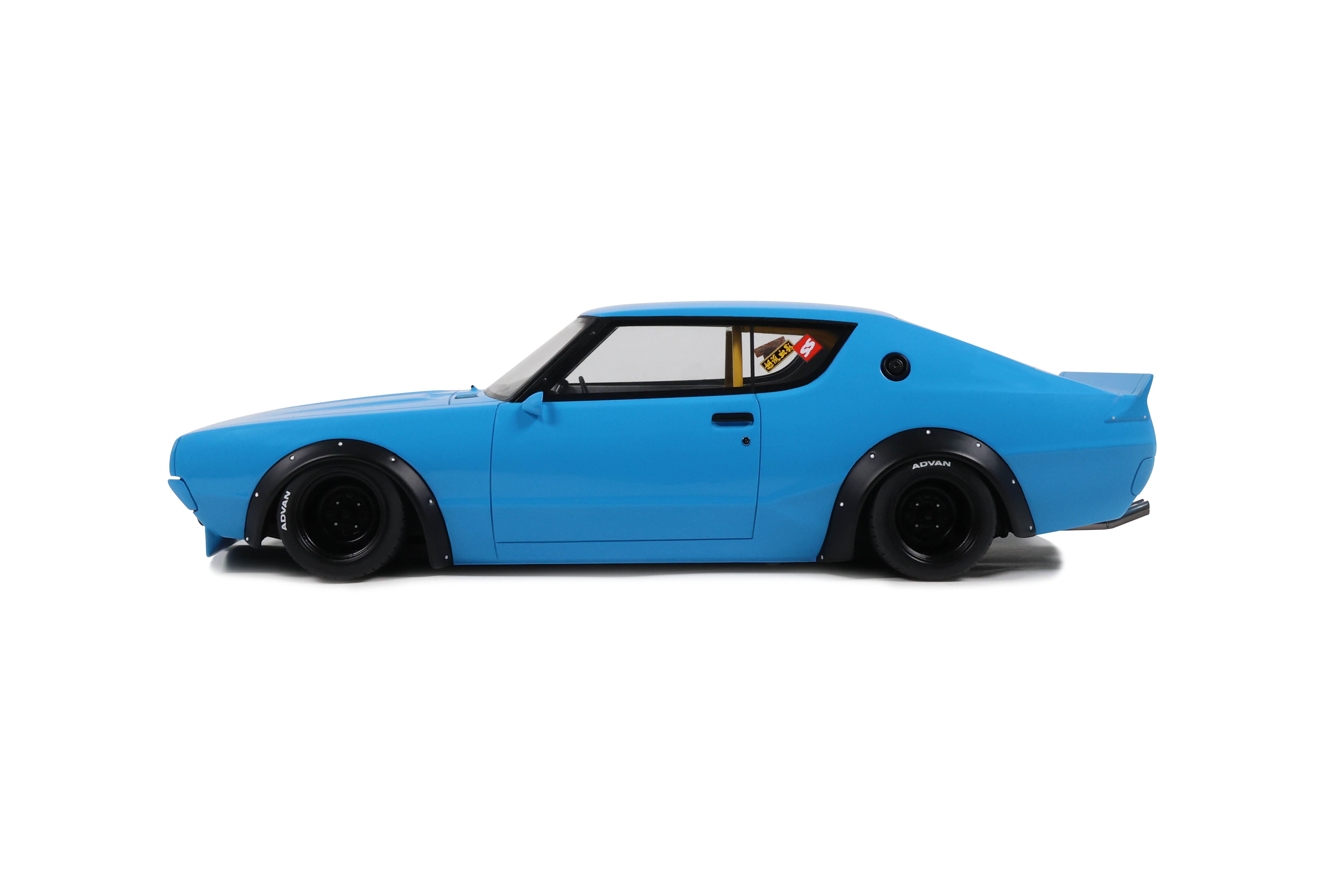 [OTTOMOBILE] 1:18 Nissan Skyline 2000 GT-R (KPGC110) By LB-Works Blue 2024 [OT1210]