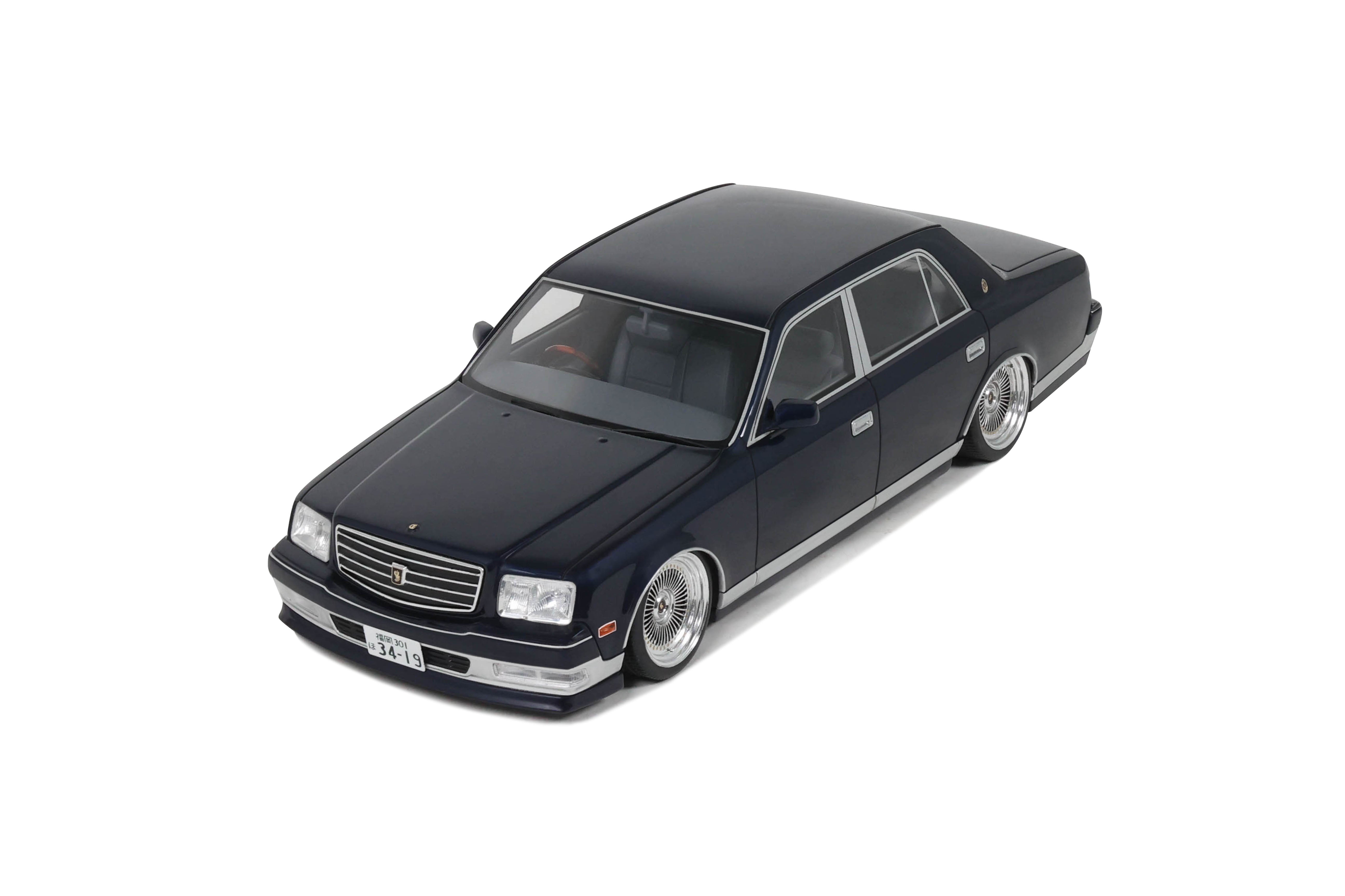 [OTTOMOBILE] 1:18 Toyota Century V12 Stance Blue Mica 2008 [OT1218]